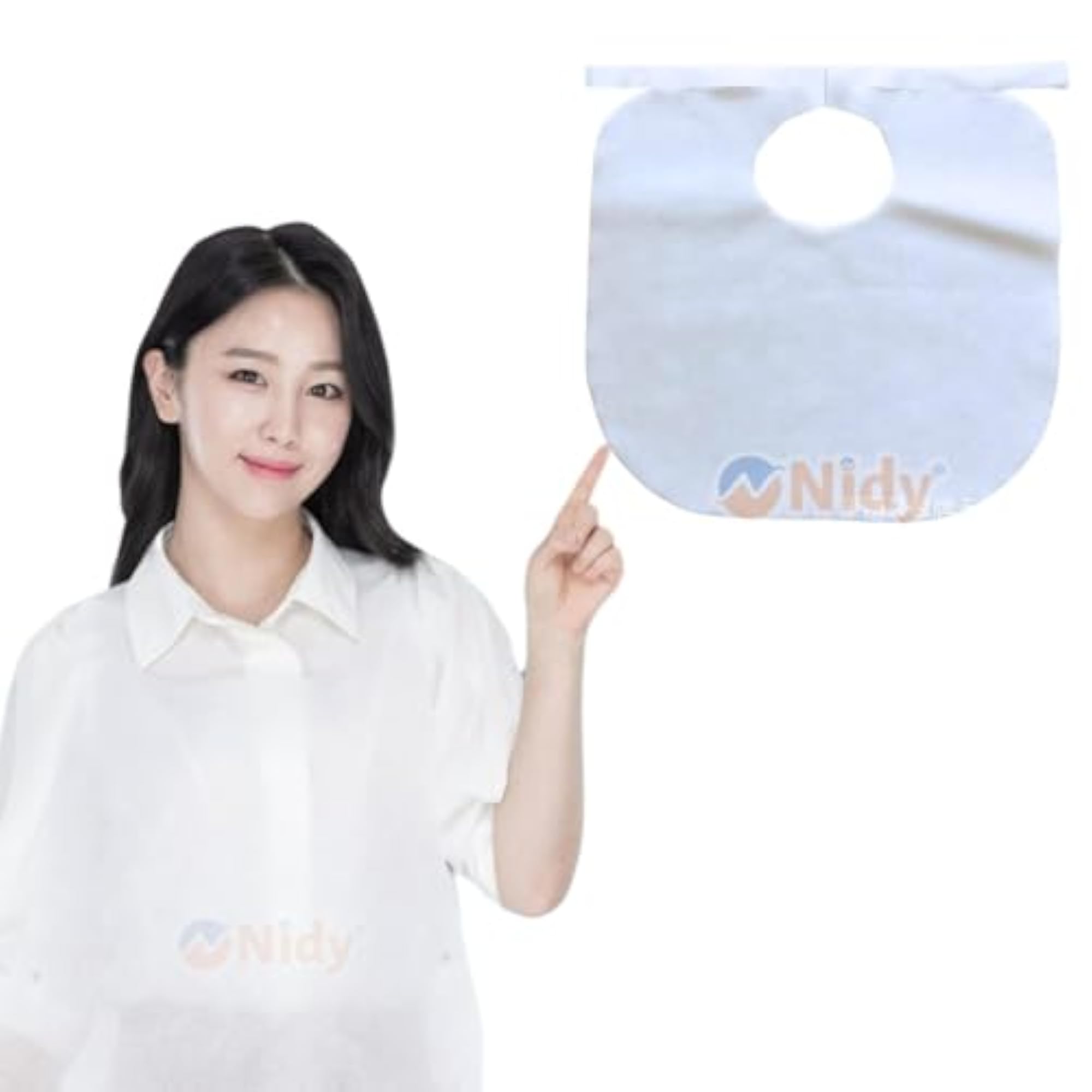 50Pcs Disposable Unisex Salon Apron